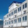 ELA Container - værksteds- og lagermoduler på stor byggeplads i Hamborg